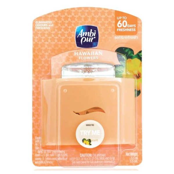 Ambi Pur Hawaiian Flowers, 5.5 ml, Pack of 1