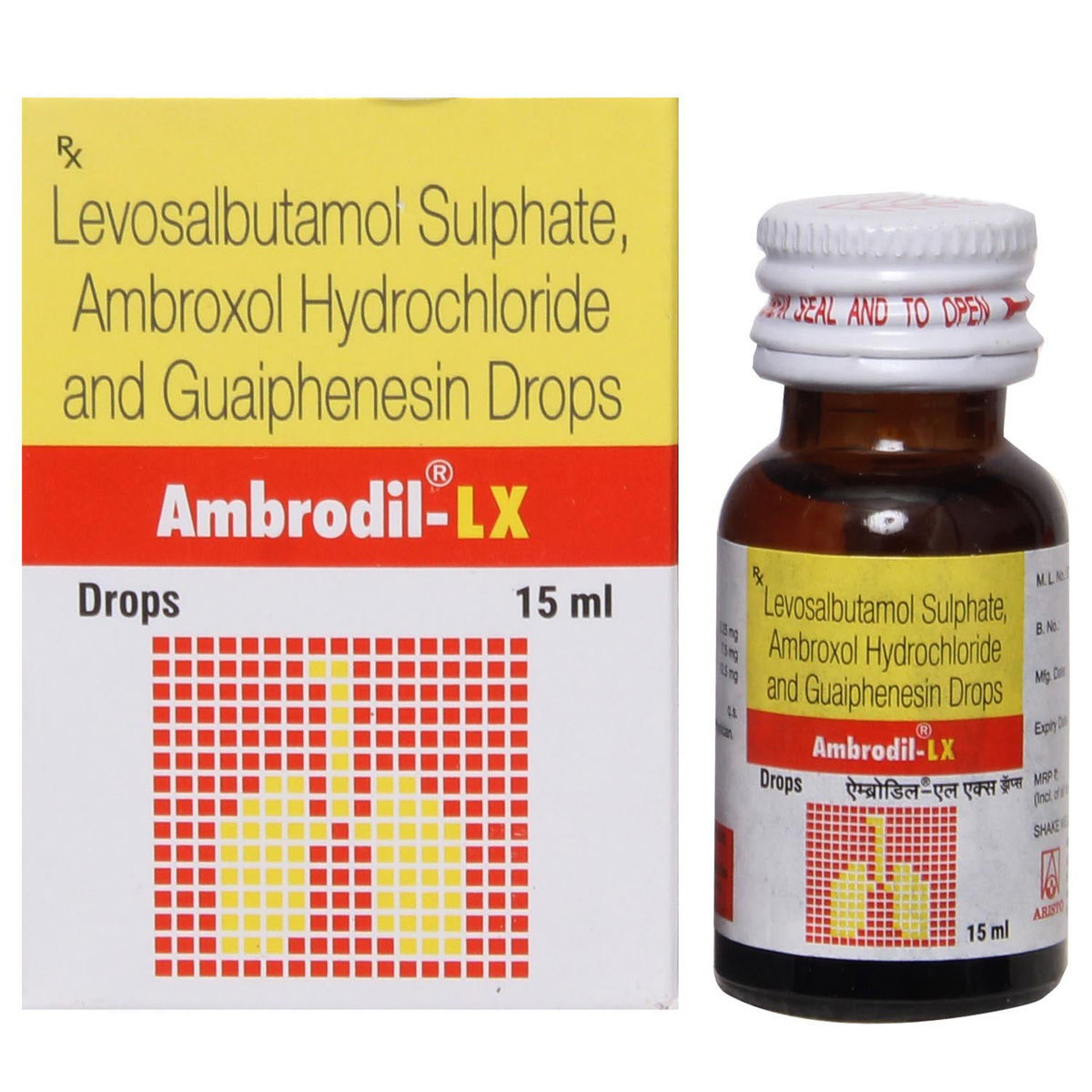 Ambrodil-LX Drops 15 ml, Pack of 1 ORAL DROPS