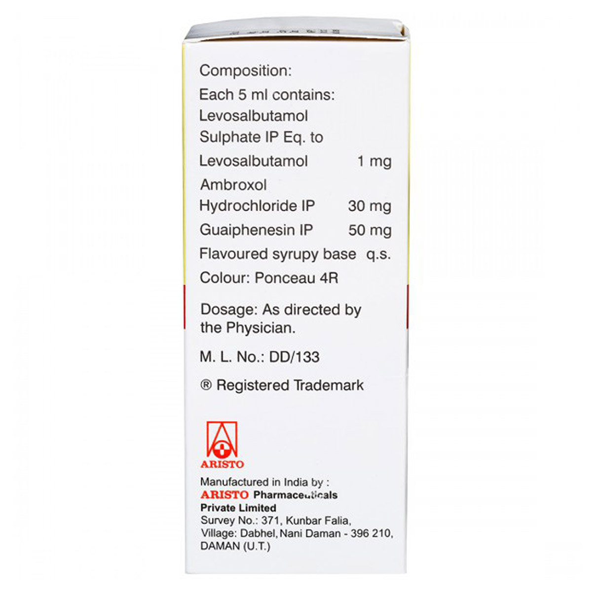 Ambrodil-LS Syrup 100 ml, Pack of 1 Syrup Ambrodil-LS Syrup 100 ml, Pack of 1 Syrup