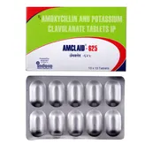 Amclaid 625 mg Tablet 10's, Pack of 10 TABLETS