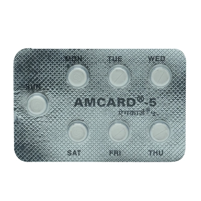 Amcard 5 Tablet 7's, Pack of 7 TabletS