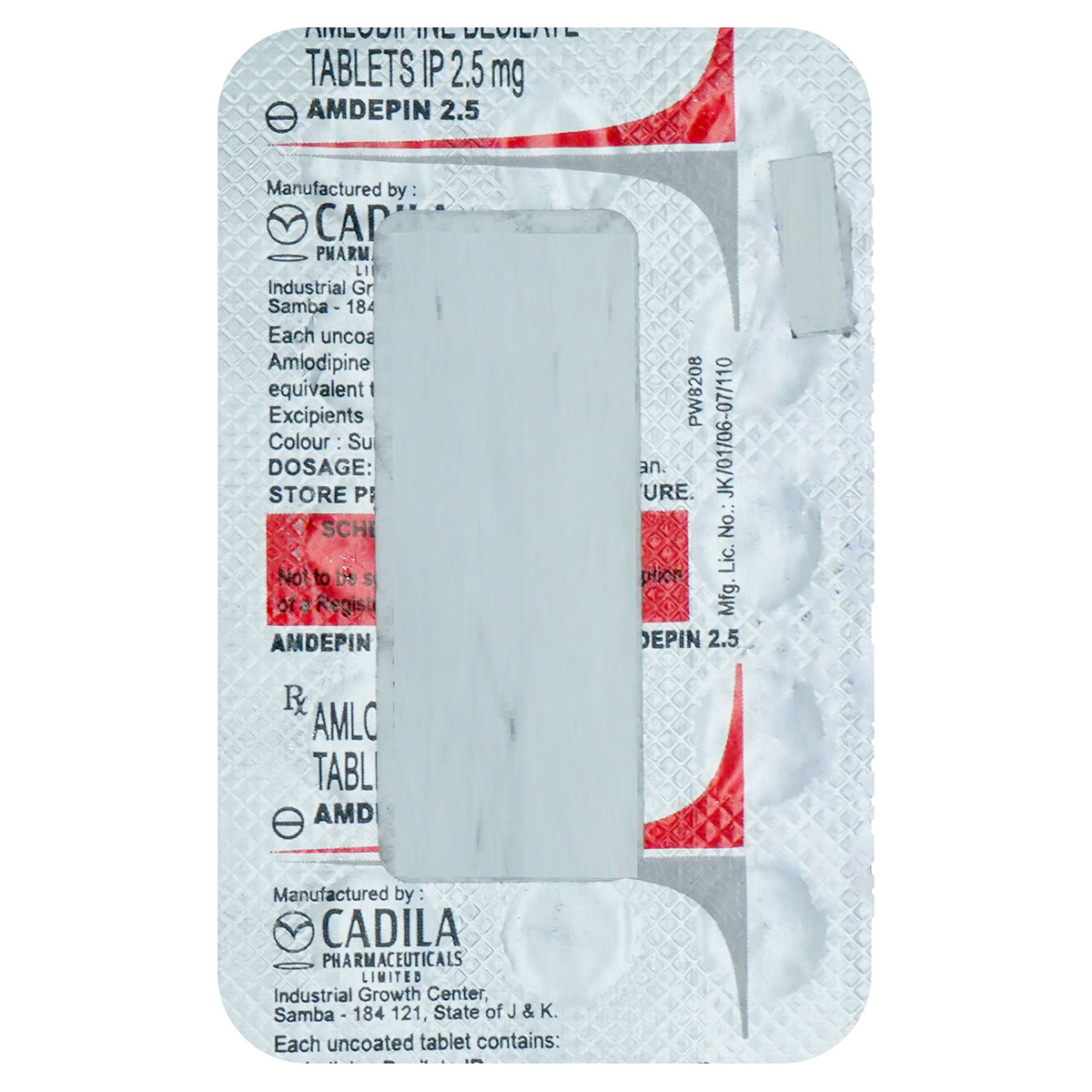 Amdepin 2.5 Tablet 15's, Pack of 15 TabletS Amdepin 2.5 Tablet 15's, Pack of 15 TabletS