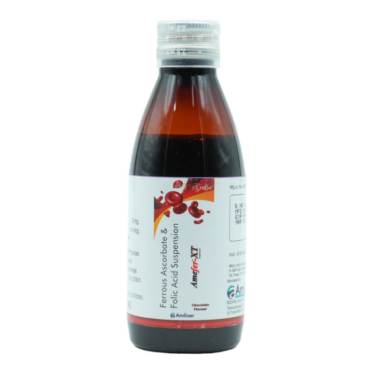 Buy Amefer-XT 30/550 Chocolate Suspension online | Uses, Side Effects ...