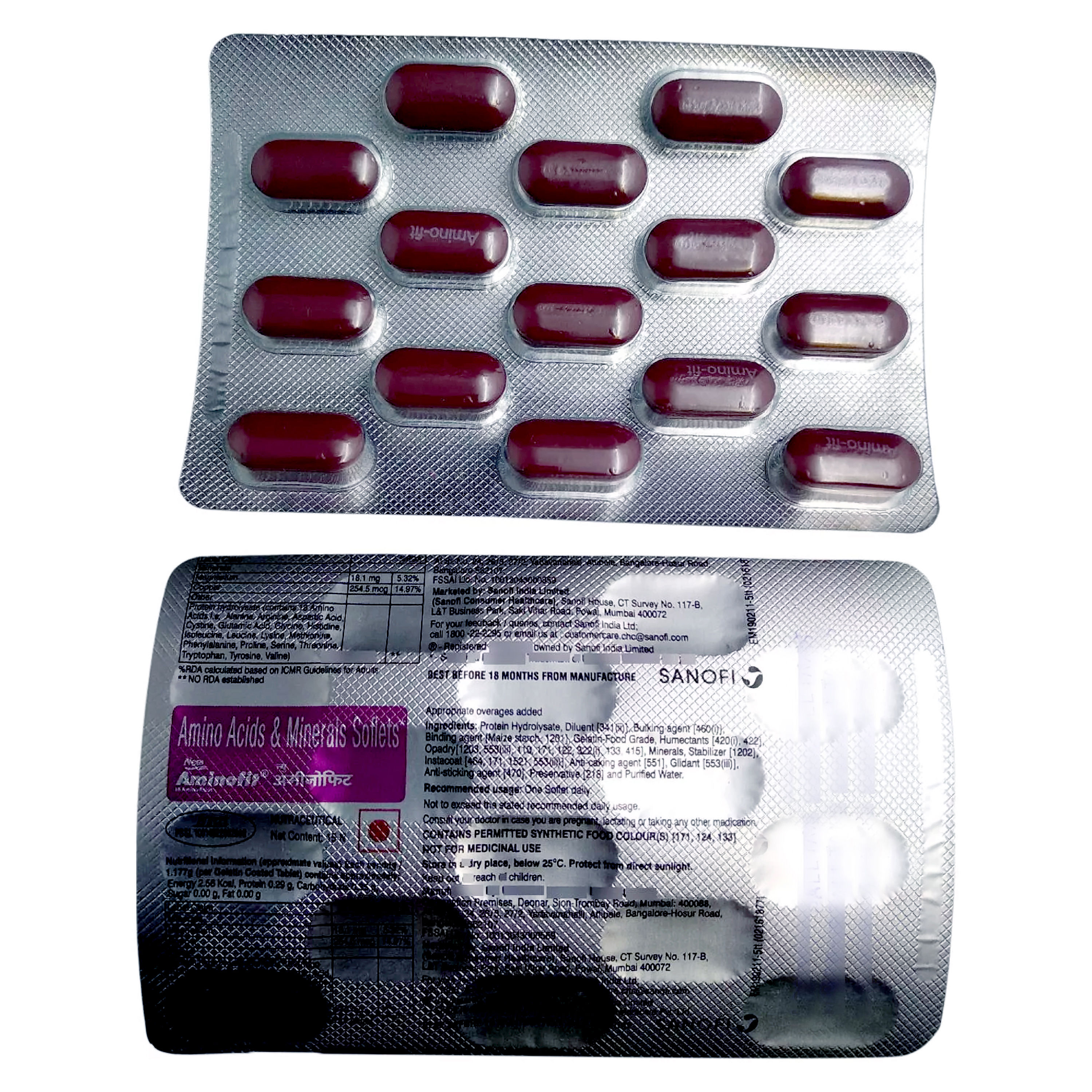 Aminofit Softlet Uses Benefits Price Apollo Pharmacy