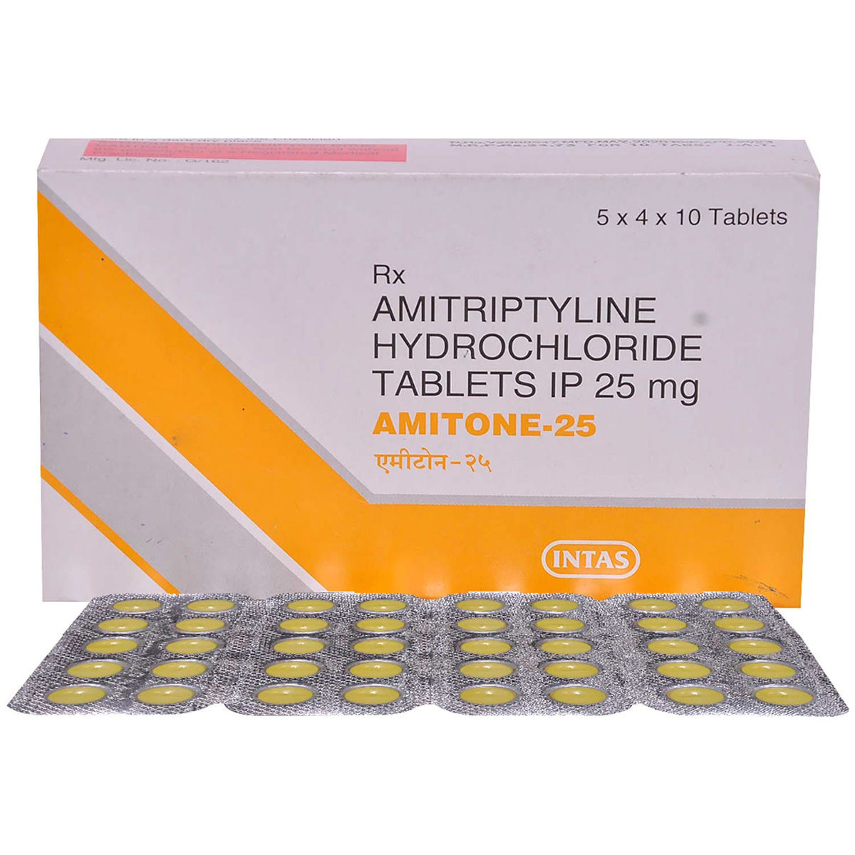 Buy Amitone-25 Tablet 10's Online