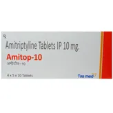 Amitop-10 Tablet 10's, Pack of 10 TabletS