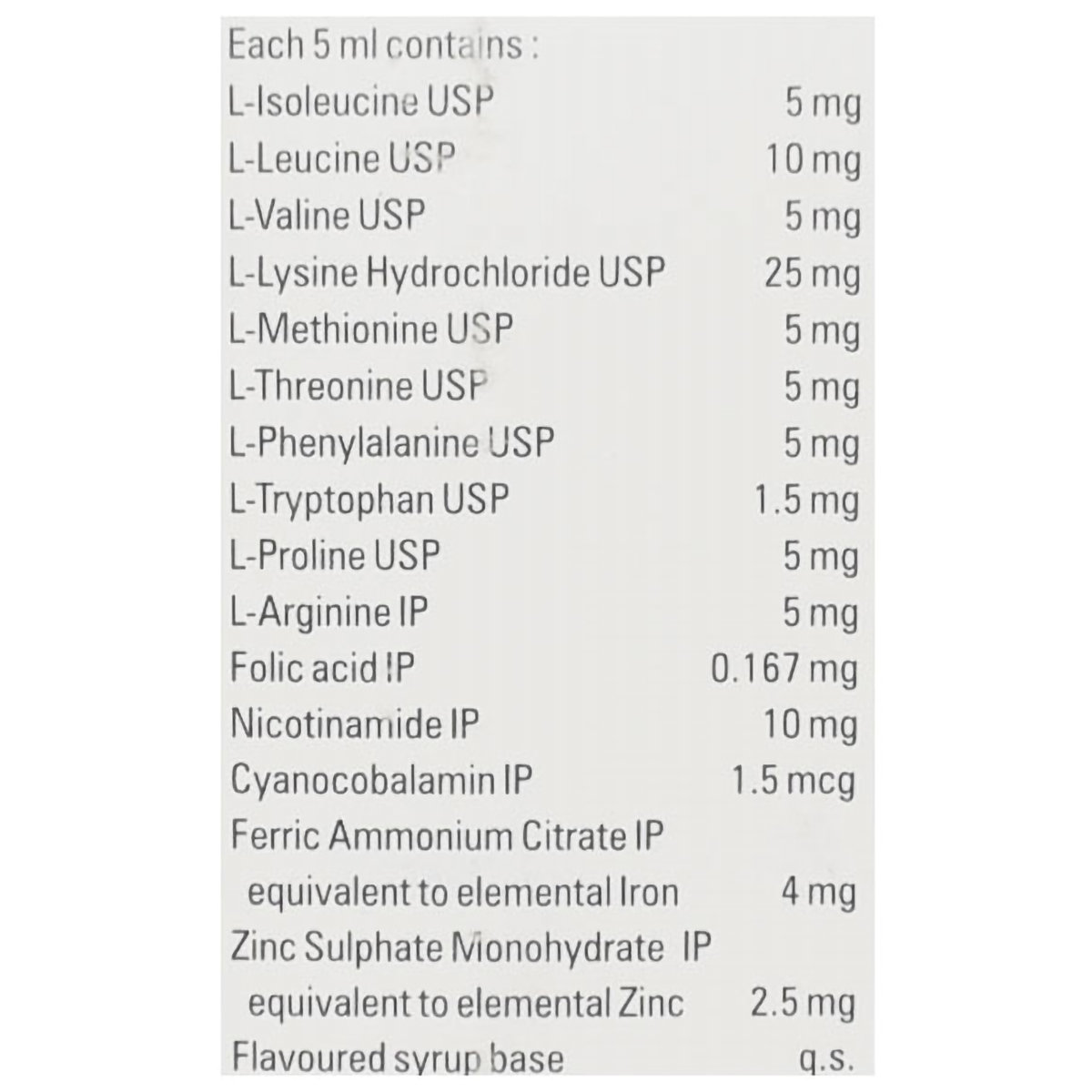 Aminorich Liquid 150 ml, Pack of 1 Aminorich Liquid 150 ml, Pack of 1