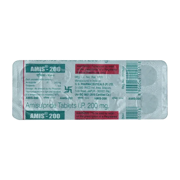 Amis 200mg Tablet 10's