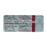 Amide 25 Tablet 10's, Pack of 10 TabletS