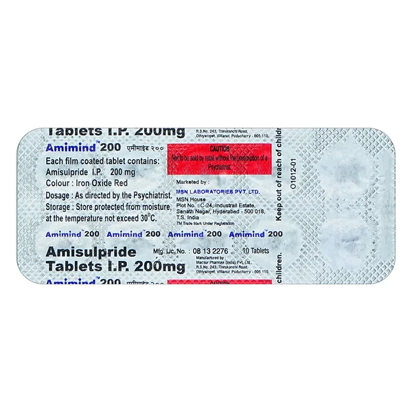 Amimind 200 Tablet 10's