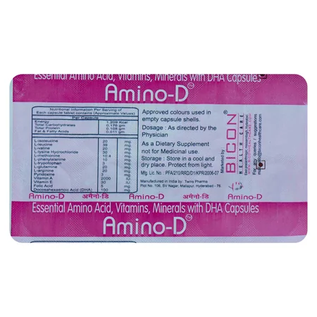 Amino D Capsule 10's