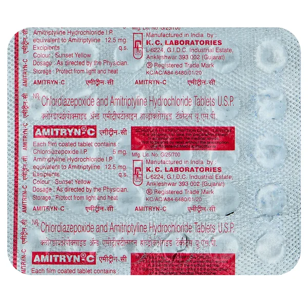 Amitryn-C Tablet 30's, Pack of 30 TABLETS