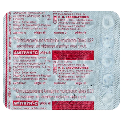 Amitryn-C Tablet 30's, Pack of 30 TABLETS