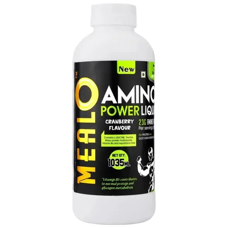 Amino Power New Liquid Cranberry Flavour Liquid, 1035 ml