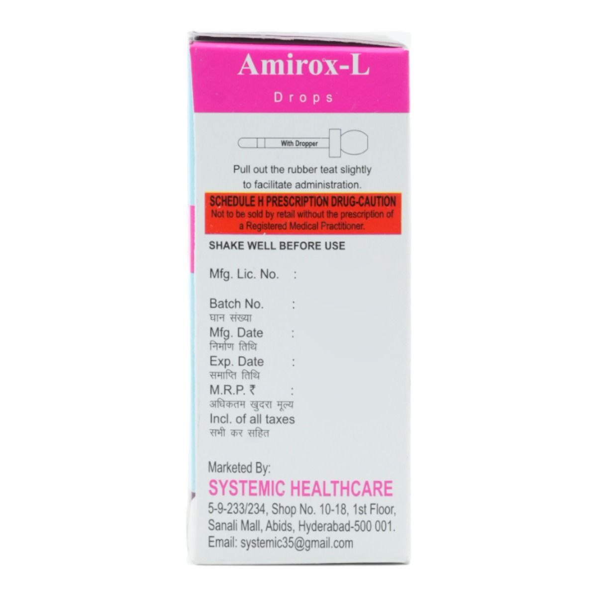 Amirox-L Orange Paed Oral Drops 30 ml Price, Uses, Side Effects ...