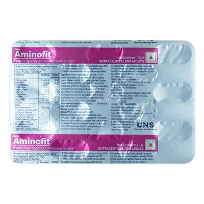 Aminofit New Soflet 15's, Pack of 15