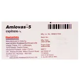 Amlovas-5 Tablet 15's, Pack of 15 TABLETS