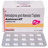 Amlovas AT Tablet 15's, Pack of 15 TABLETS