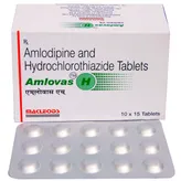 Amlovas H Tablet 15's, Pack of 15 TABLETS