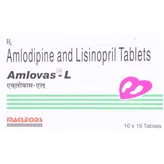 Amlovas-L Tablet 15's, Pack of 15 TABLETS