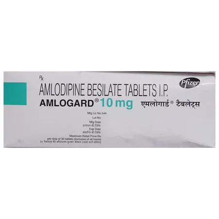 Amlogard 10 mg Tablet 30's