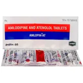 Amlopin-AT Tablet 10's, Pack of 10 TABLETS