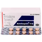 Amlopin 10 Tablet 10's, Pack of 10 TABLETS