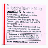 Amlopin 10 Tablet 10's, Pack of 10 TABLETS