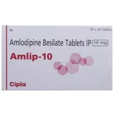 Amlip-10 Tablet 10's, Pack of 10 TABLETS