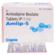 Amlip-5 Tablet 10's