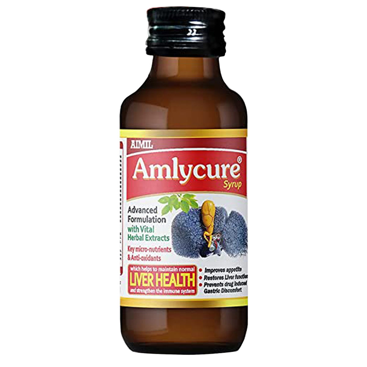 Buy Aimil Amlycure Syrup, 100 ml Online