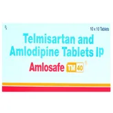Amlosafe TM 40 Tablet 10's, Pack of 10 TABLETS
