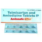 Amlosafe TM 40 Tablet 10's, Pack of 10 TABLETS