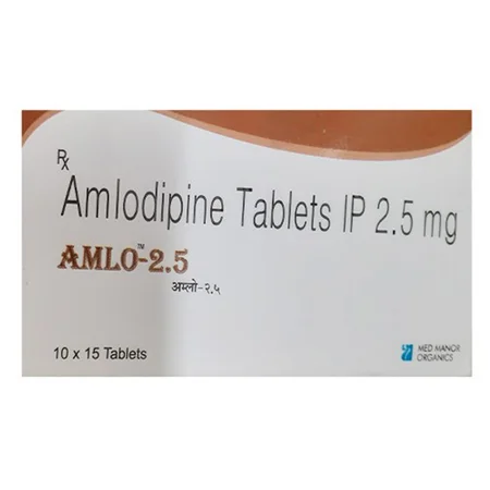 Amlo-2.5 Tablet 15's