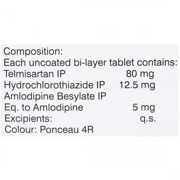 Amlosafe 3D 80 Tablet 7's, Pack of 7 TabletS Amlosafe 3D 80 Tablet 7's, Pack of 7 TabletS