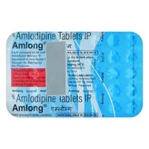 Amlong 5 mg Tablet 30's, Pack of 30 TABLETS