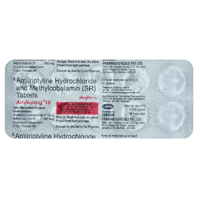 Amnuring 10 Tablet 10's, Pack of 10 TabletS