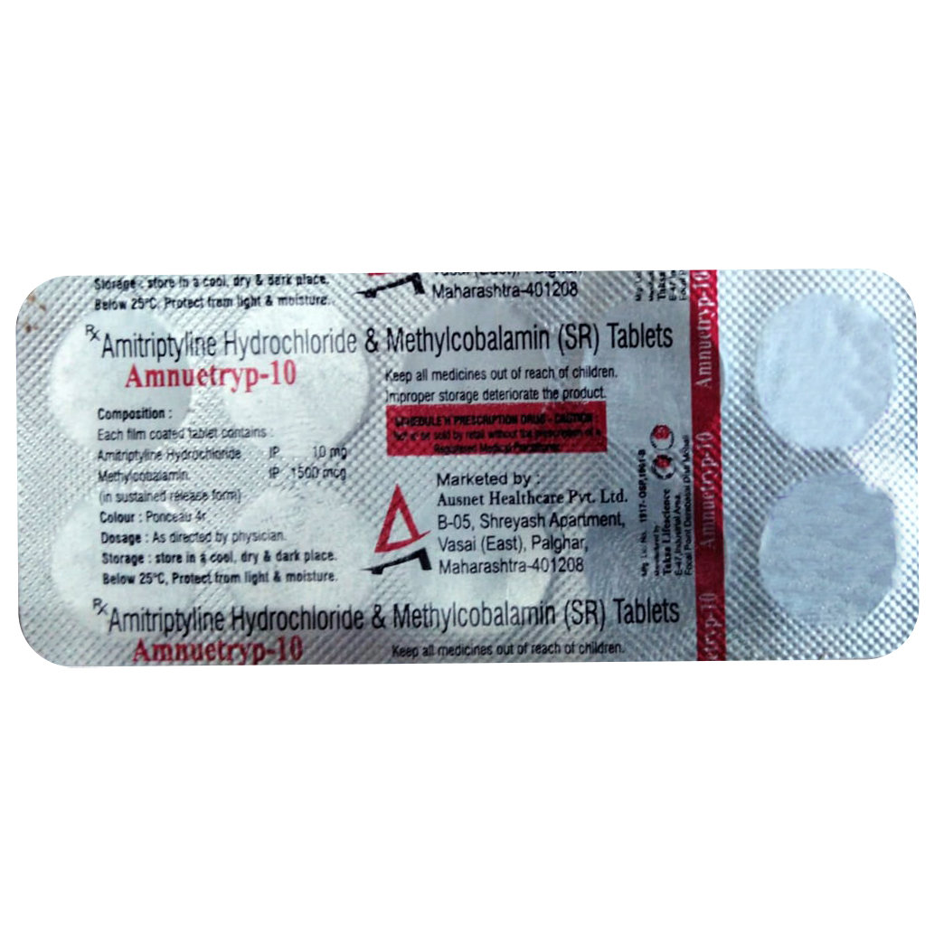 Buy Amnuetryp-10 Tablet 10's Online