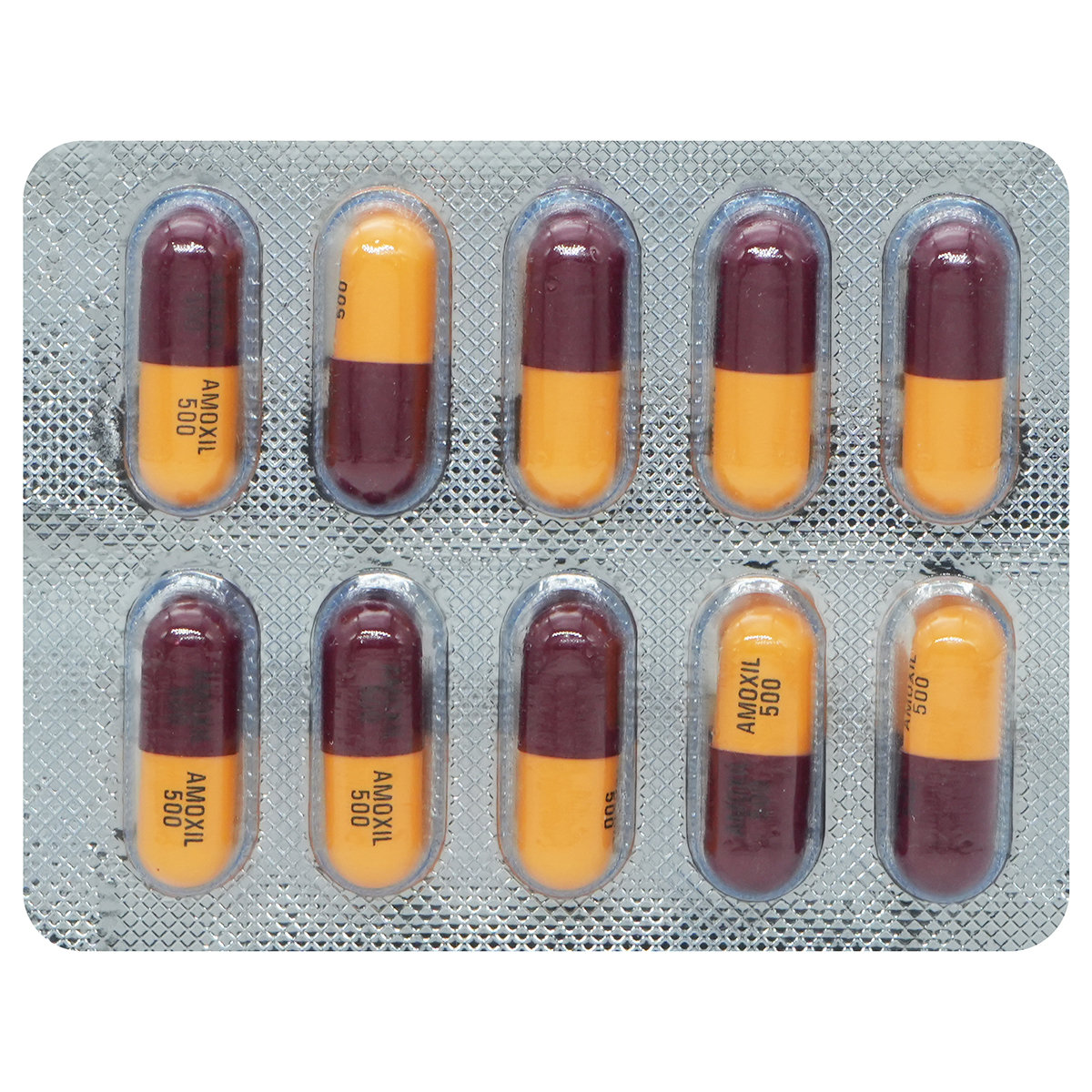 Amoxil-500 Capsule 10's, Pack of 10 CAPSULES Amoxil-500 Capsule 10's, Pack of 10 CAPSULES