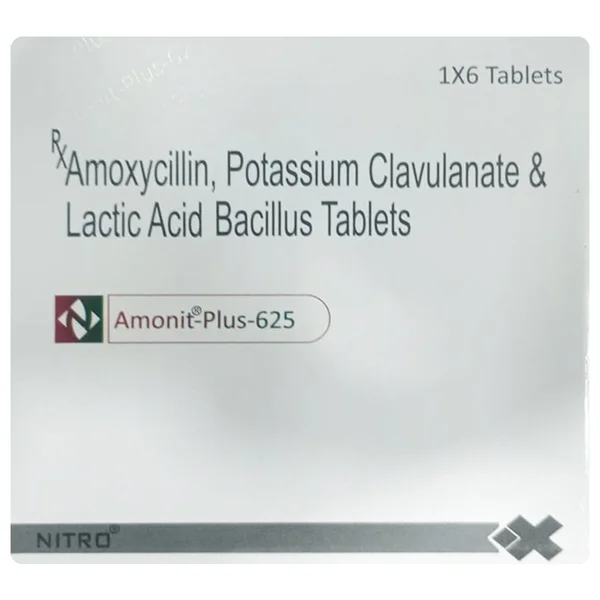 Amonit-Plus-625 Tablet 6's