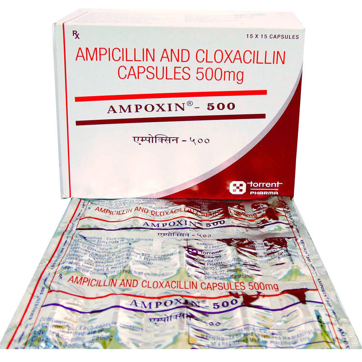 Ampoxin 500 Capsule 15's, Pack of 15 CAPSULES Ampoxin 500 Capsule 15's, Pack of 15 CAPSULES