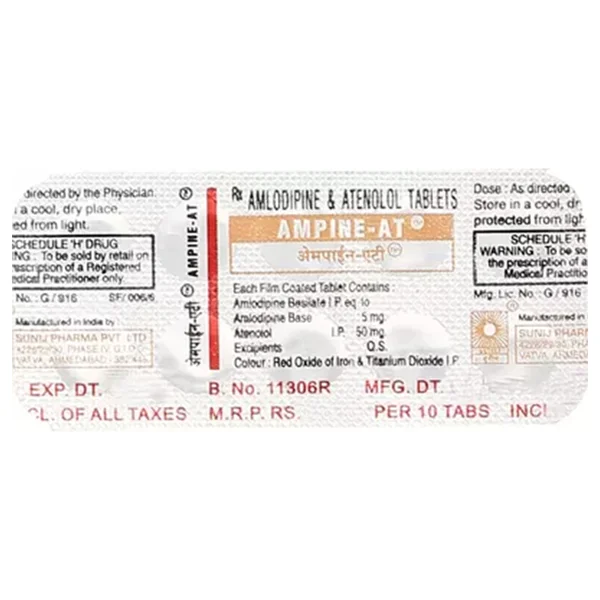 Ampine AT Tablet 10's