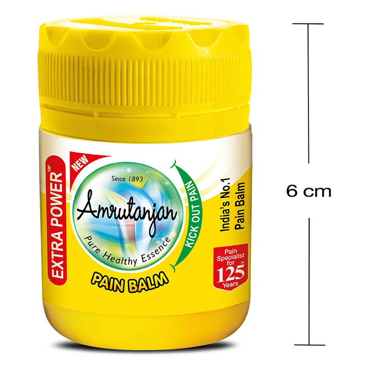 Amrutanjan Extra Power Pain Balm, 50 ml, Pack of 1 Amrutanjan Extra Power Pain Balm, 50 ml, Pack of 1