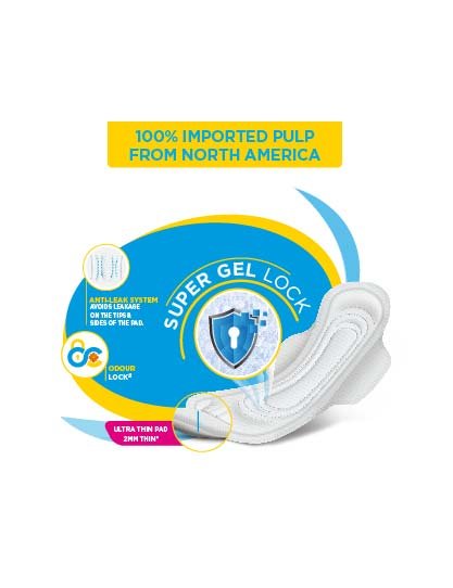 Amrutanjan Comfy Snug Fit Ultra Sanitary Pads XL, 6 Count, Pack of 1 Amrutanjan Comfy Snug Fit Ultra Sanitary Pads XL, 6 Count, Pack of 1