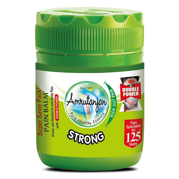 Amrutanjan Strong Balm 50 ml, Pack of 1