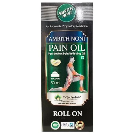 Amrith Noni Pain Oil Roll On, 50 ml