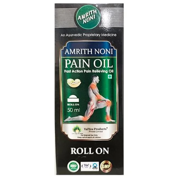 Amrith Noni Pain Oil Roll On, 50 ml