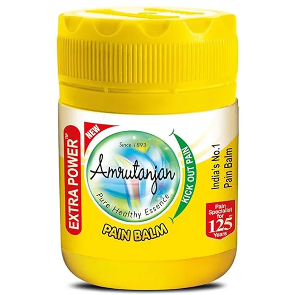 Amrutanjan Extra Power Pain Balm, 46 gm