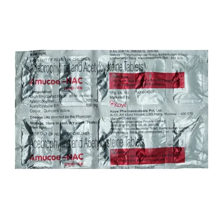 Amucoe-Nac Tablet 10's
