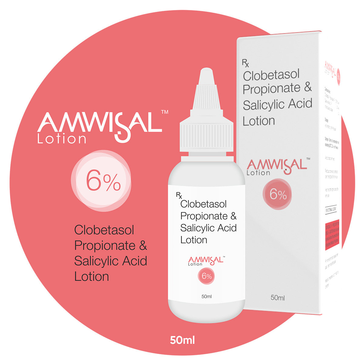 Amwisal 6% Lotion 50 ml, Pack of 1 Amwisal 6% Lotion 50 ml, Pack of 1